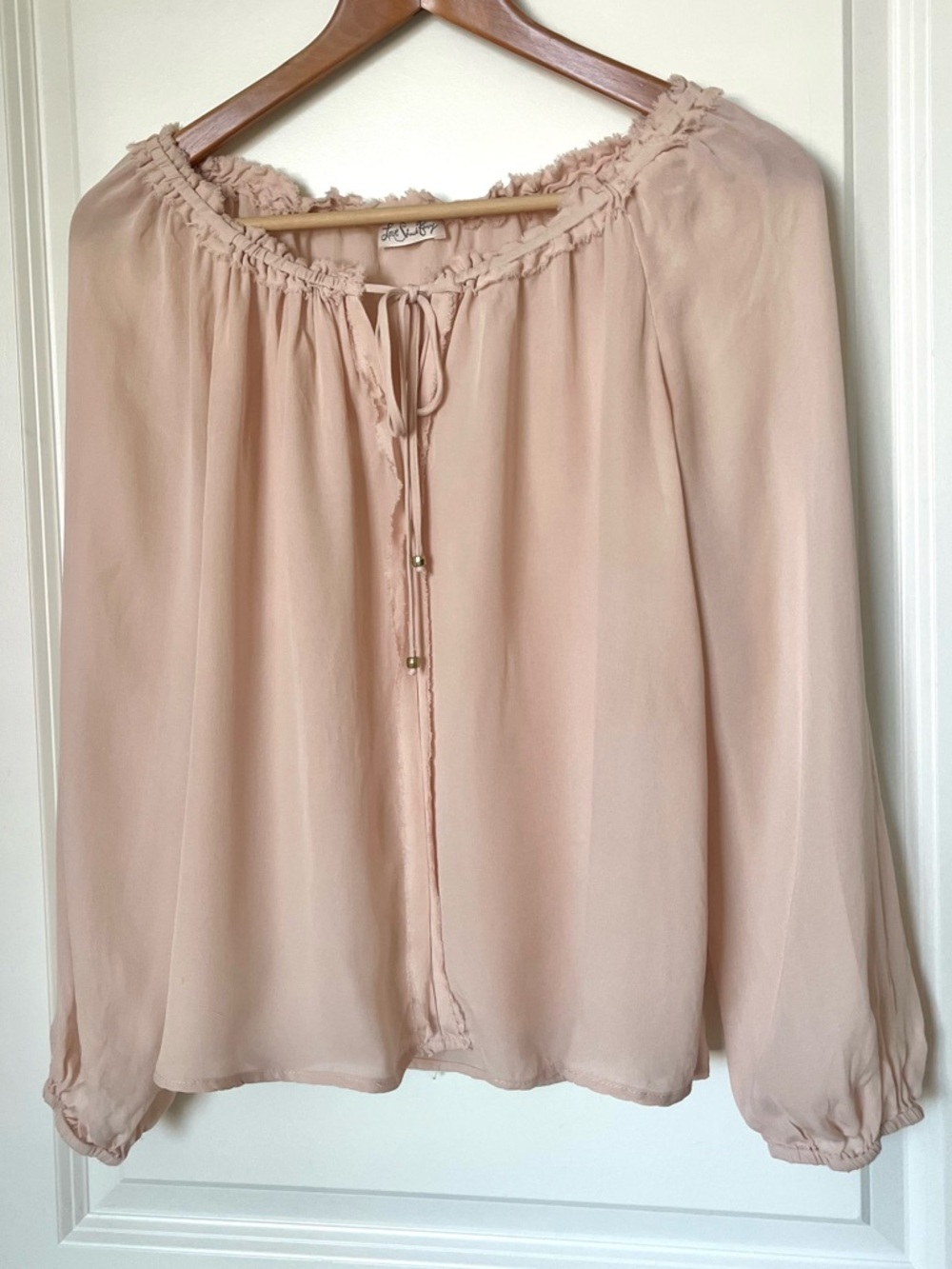 LoveShackFancy Silk Top - S